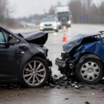 Dos vehiculos accidentados en carreteras Españolas