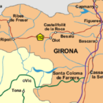 Mapa turistico Provincia de Girona