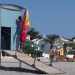 Un socorrista en una playa de Catalunya / PC