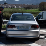 Los Mossos con un coche